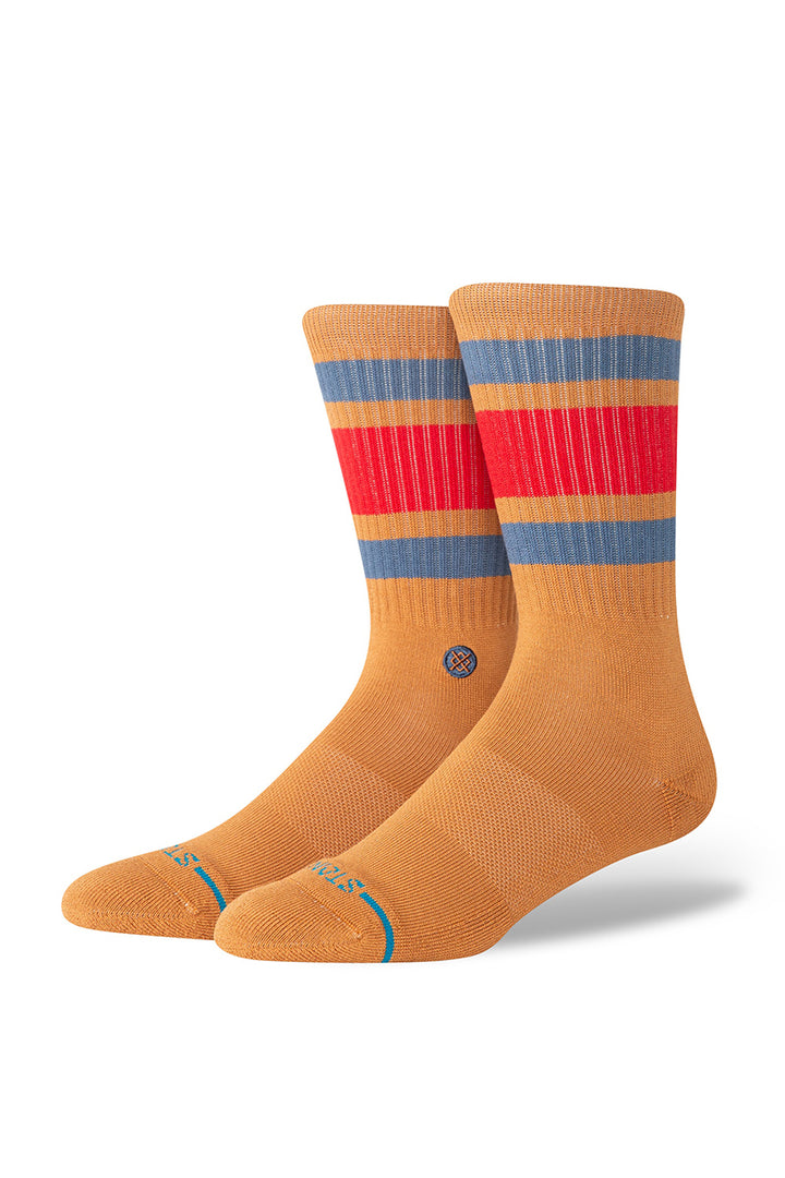 Stance - Boyd Crew Socks in Tanbrown