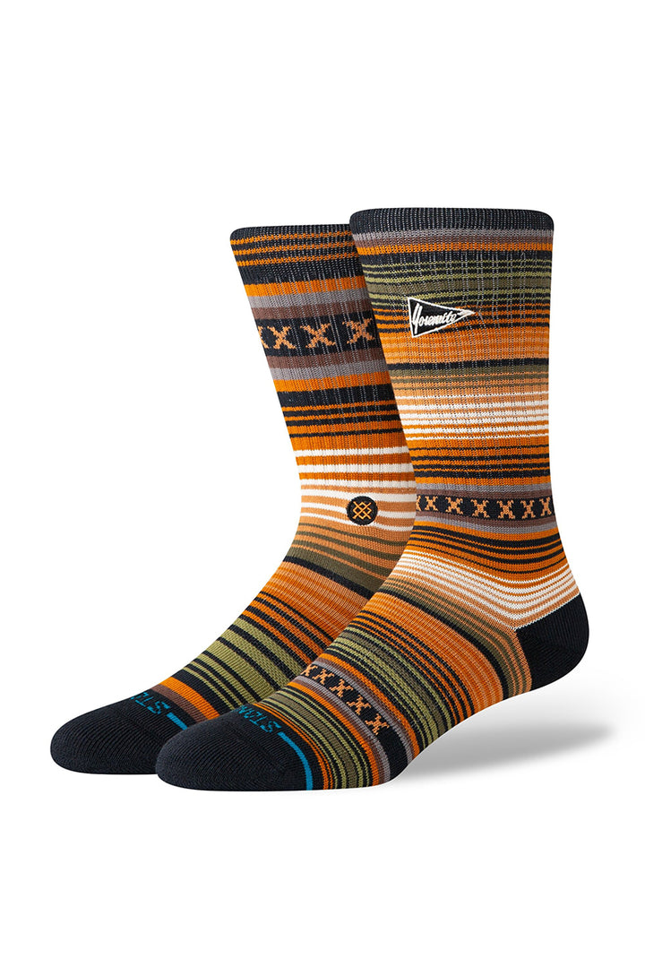 Stance - Curren National Parks X Stance Crew Socks in Spice