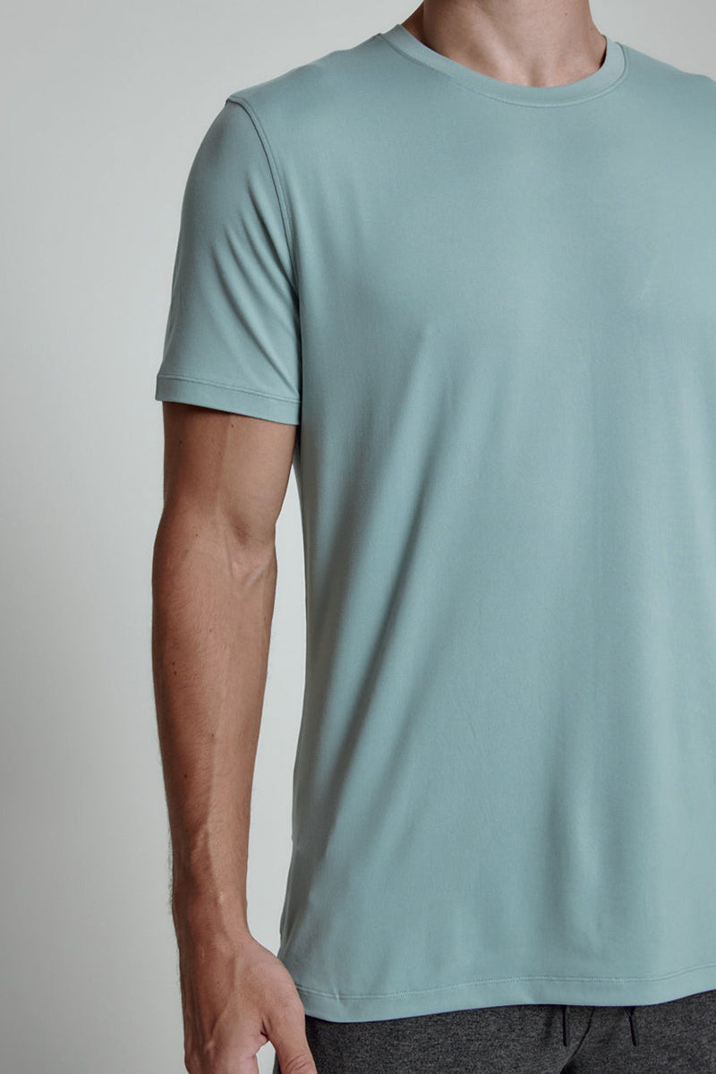 7DIAMONDS - Core™ Crew Neck Tee in Seafoam