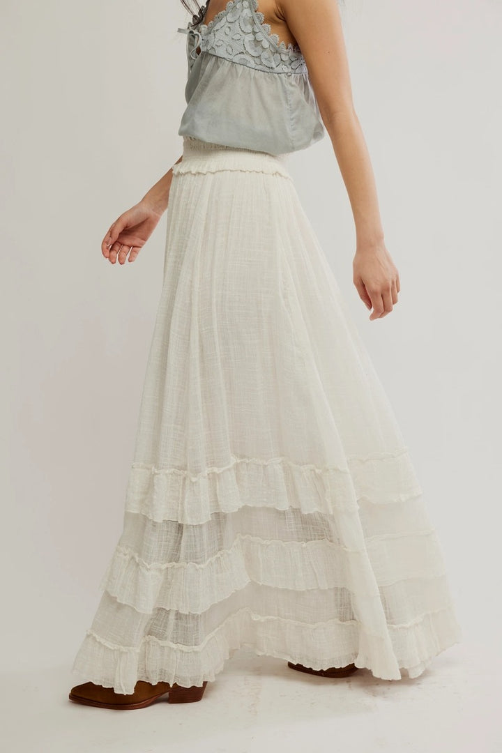 Free People - FP One Brynn Maxi Skirt in White