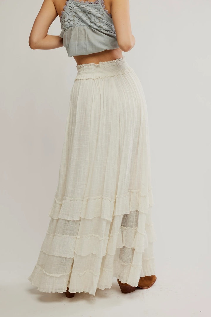 Free People - FP One Brynn Maxi Skirt in White