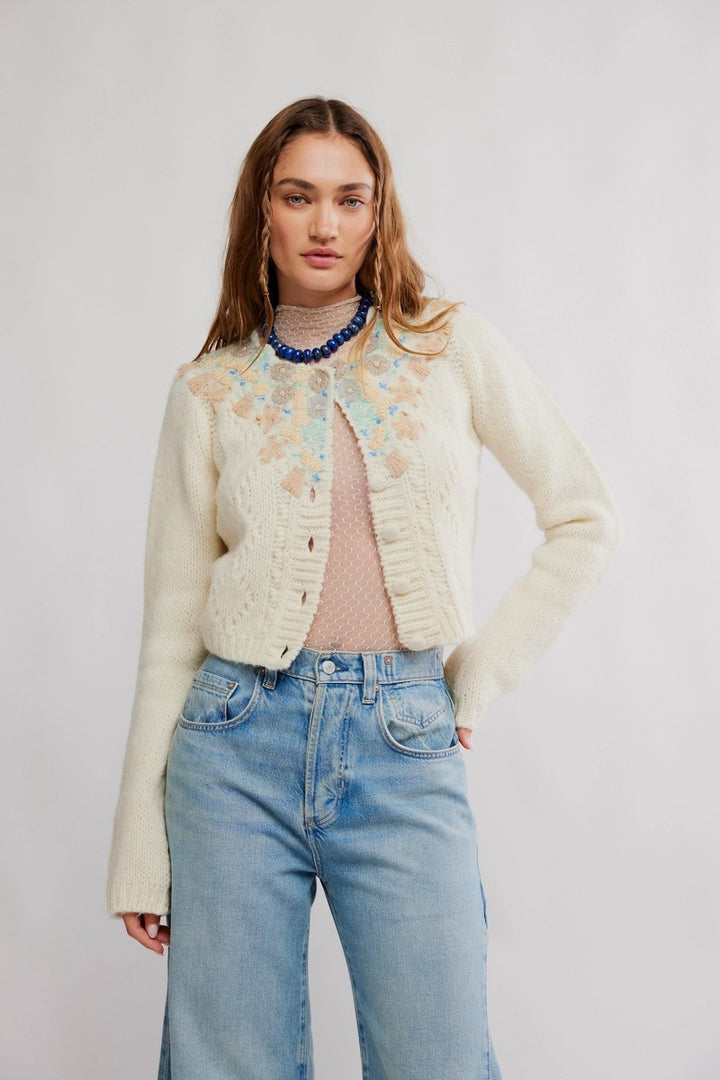 Free People - Pixie Cardi in Ivory