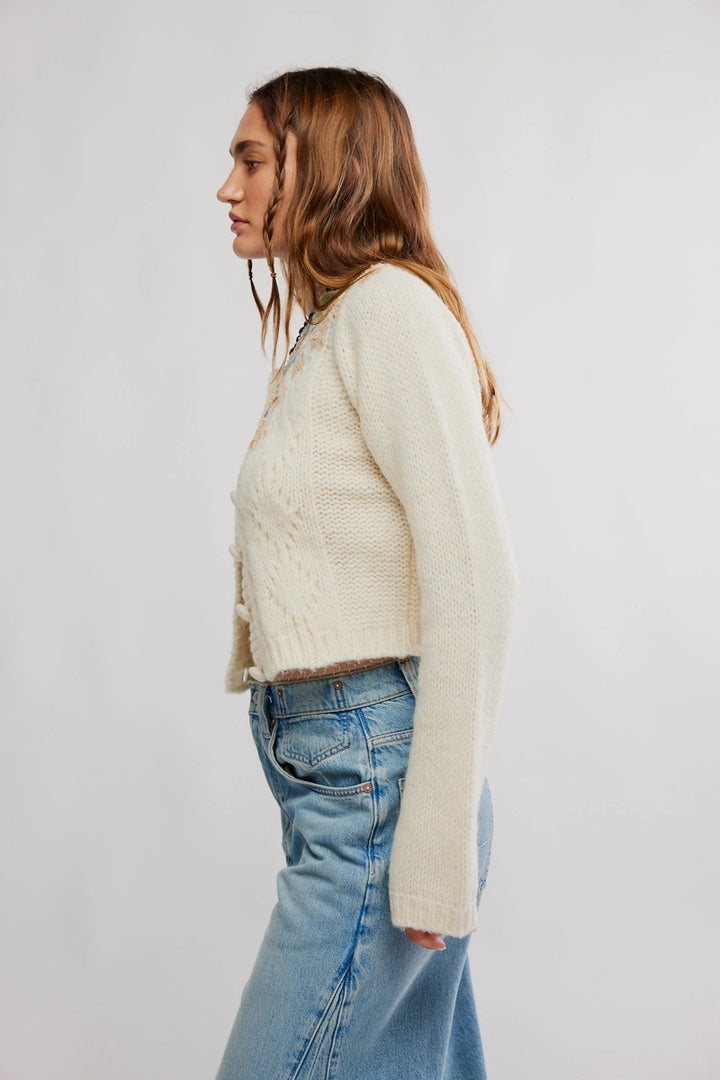 Free People - Pixie Cardi in Ivory