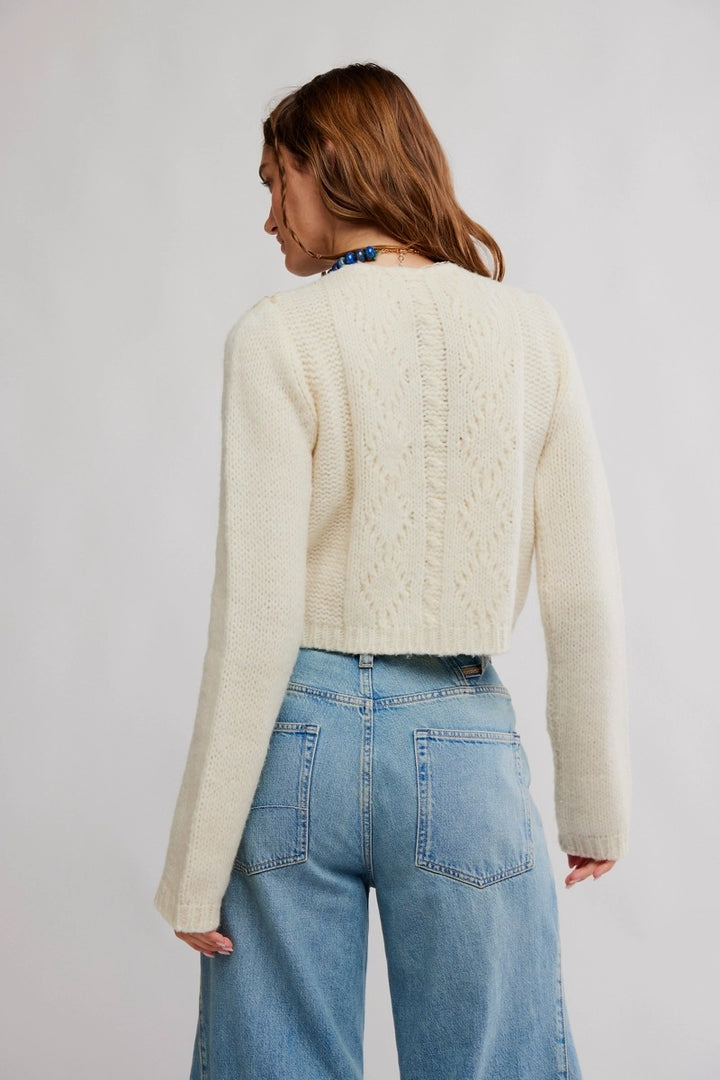 Free People - Pixie Cardi in Ivory