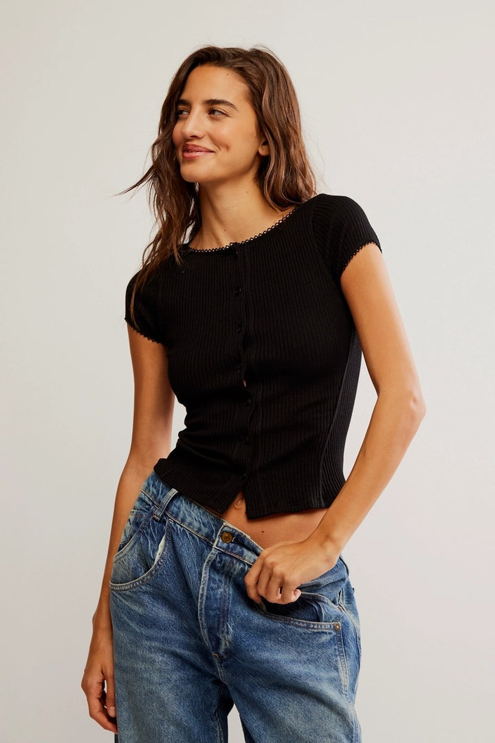 Free People - Most Wanted Cardi in Black