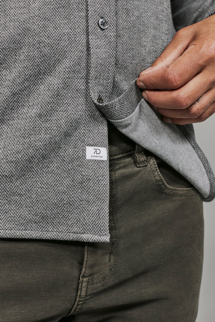 7DIAMONDS - Generation™ Knit Shirt in Grey