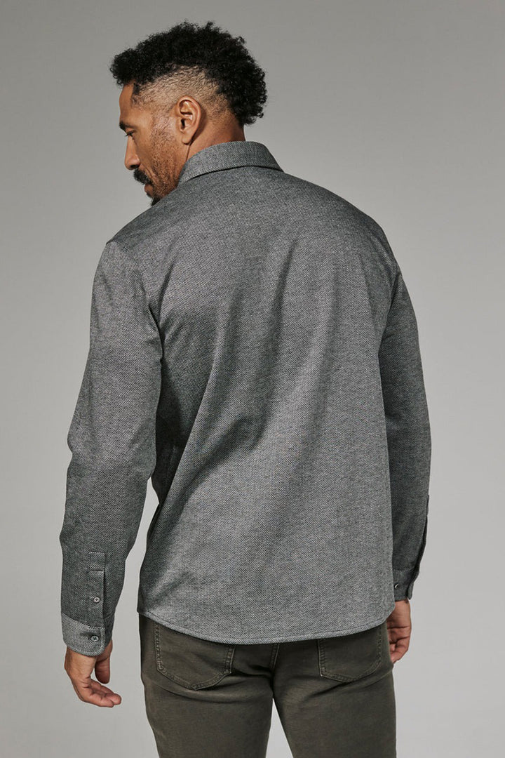 7DIAMONDS - Generation™ Knit Shirt in Grey