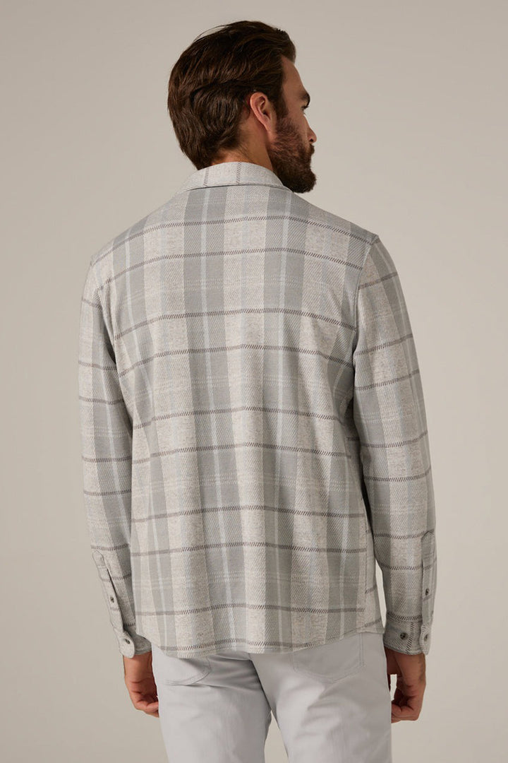 7DIAMONDS - Generation™ Plaid Shirt in Sage