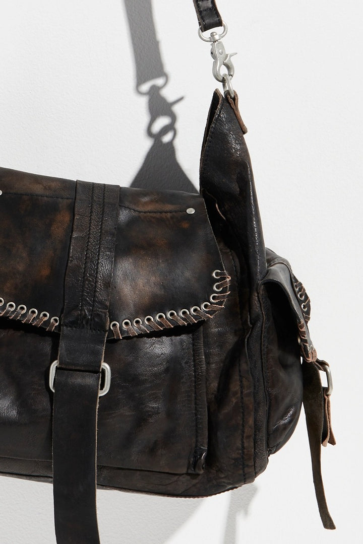 Free People - We The Free Leigh Distressed Tote in Aged Graphite