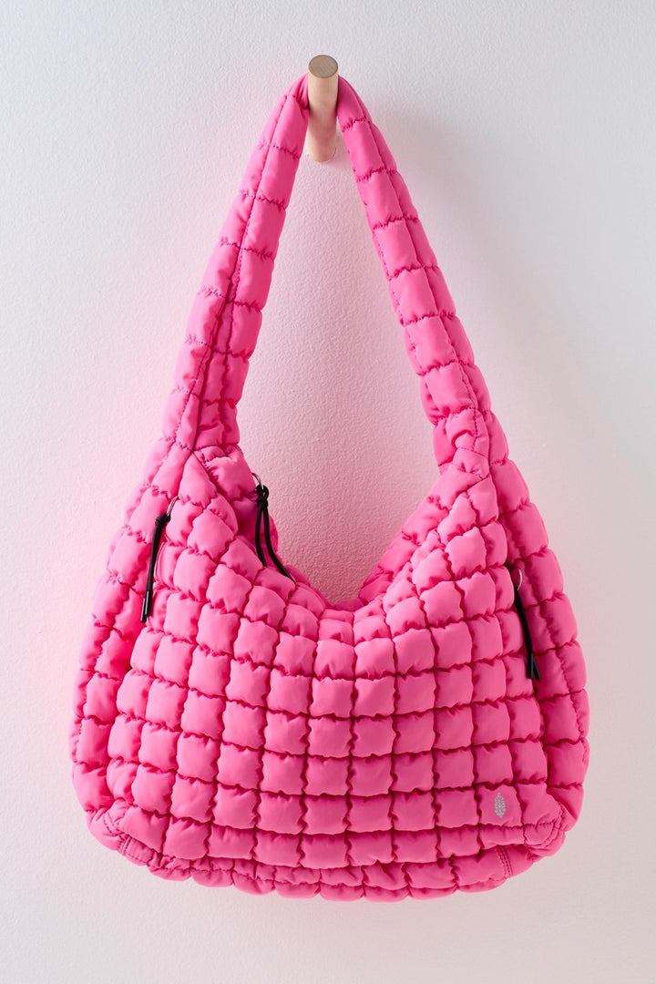 Free People Movement - Quilted Carryall in Bubblegum