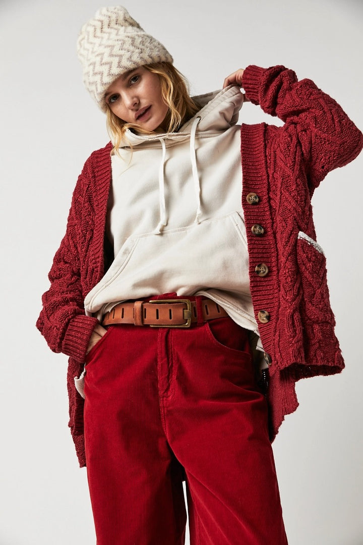 Free People - We The Free Jona Belt in Rustic Russet