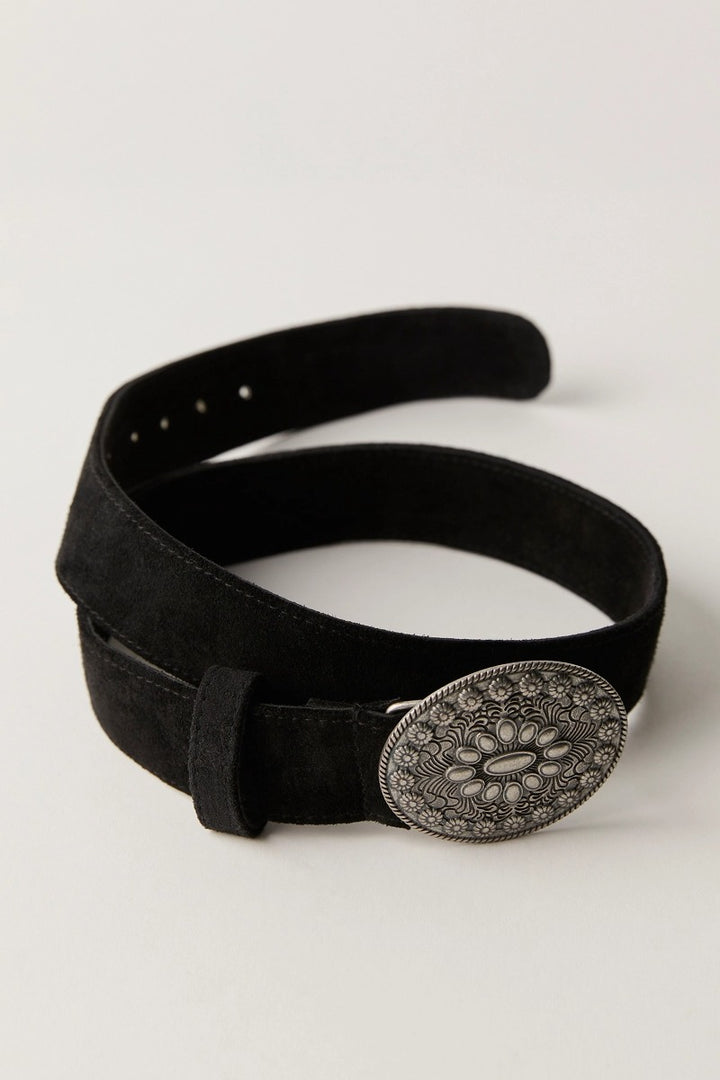 Free People - Duchess Concho Belt in Black