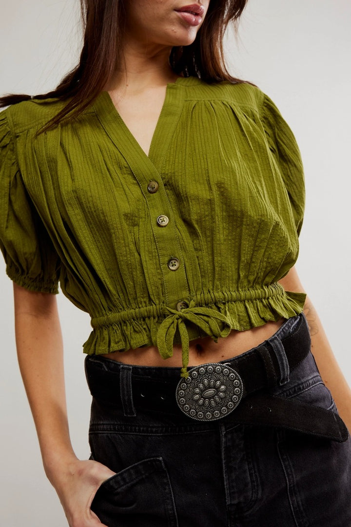 Free People - Duchess Concho Belt in Black