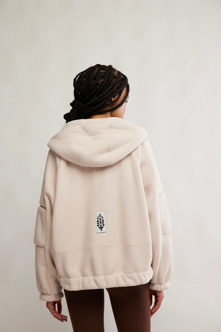 Free People Movement - Wild And Free Fleece Pullover in Cashmere
