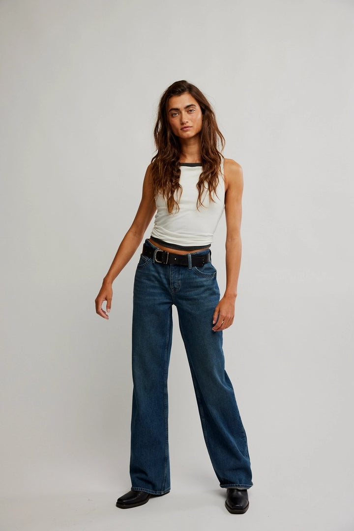 Free People - We The Free Tennessee Low-Rise Boyfriend Jeans in Outlaw