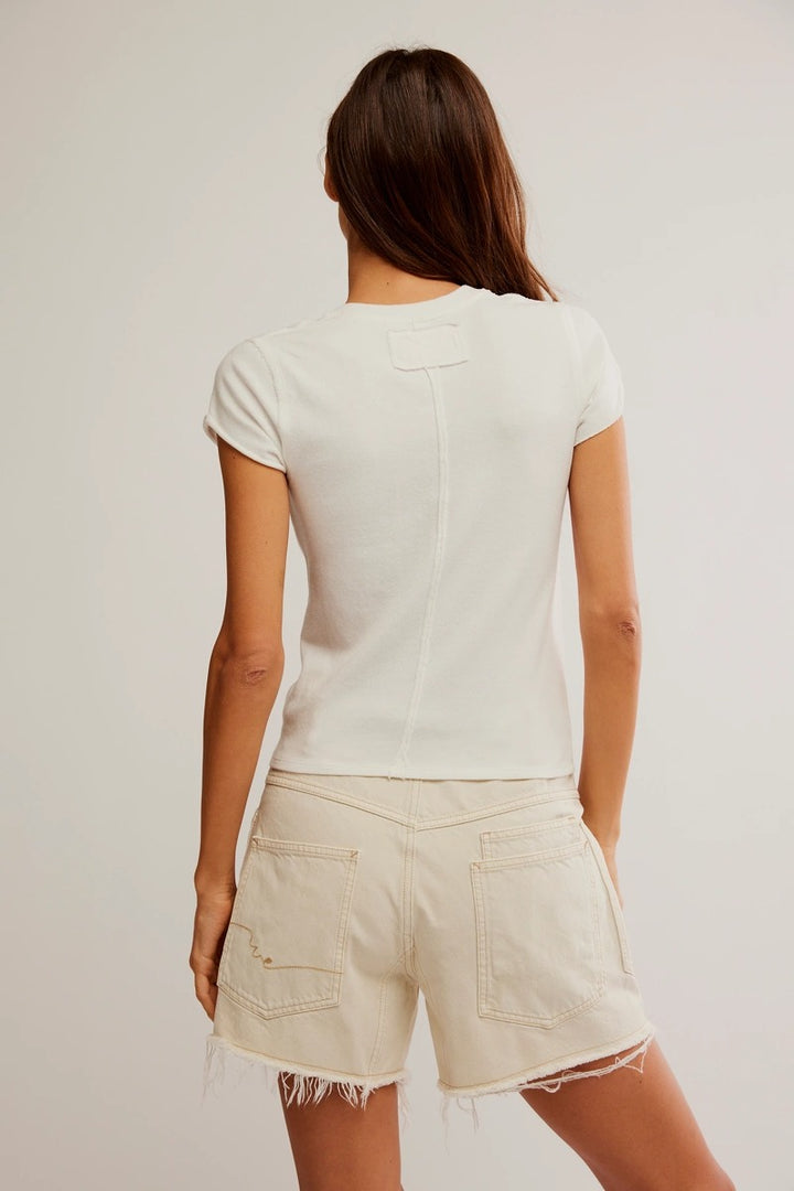 Free People - The Tee That Got Away in White