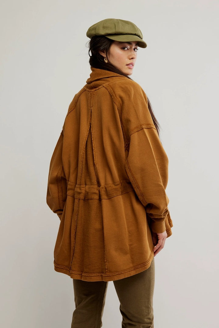 Free People - Boothbay Sweatshirt in Chai Tea