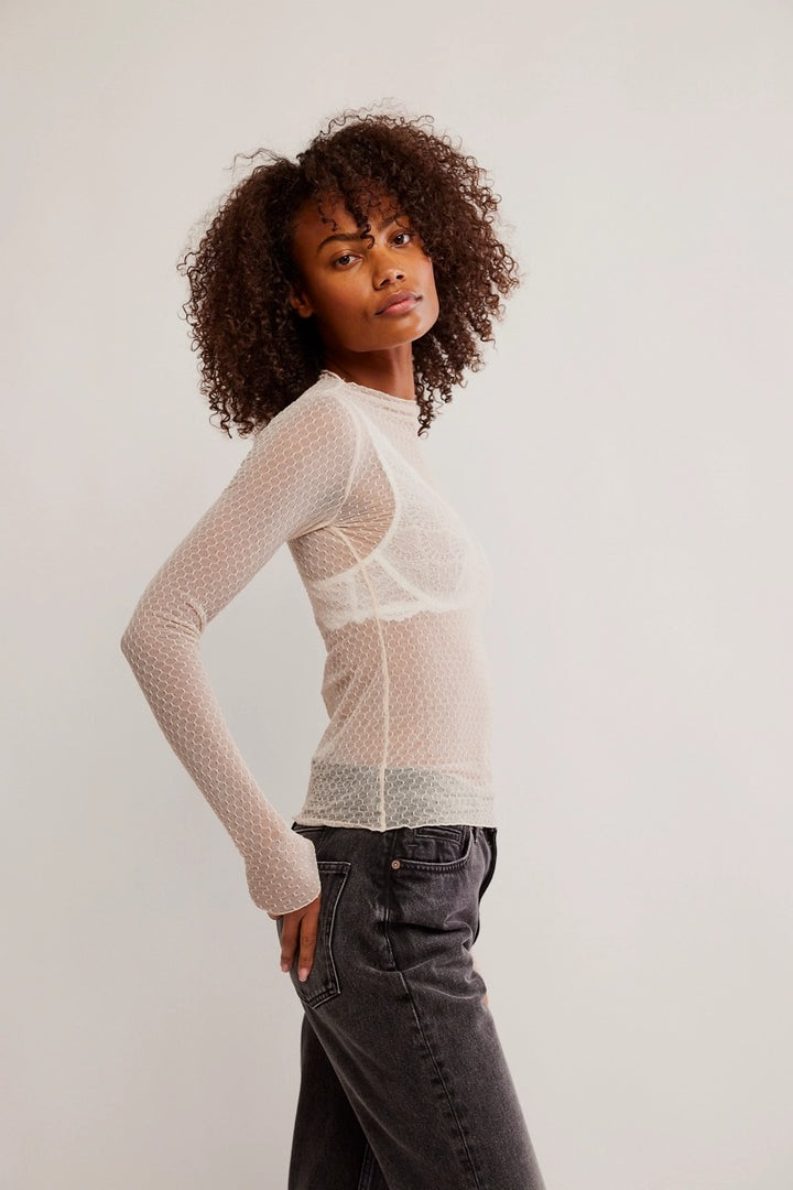 Free People - Minding My Own Business Top in Tea