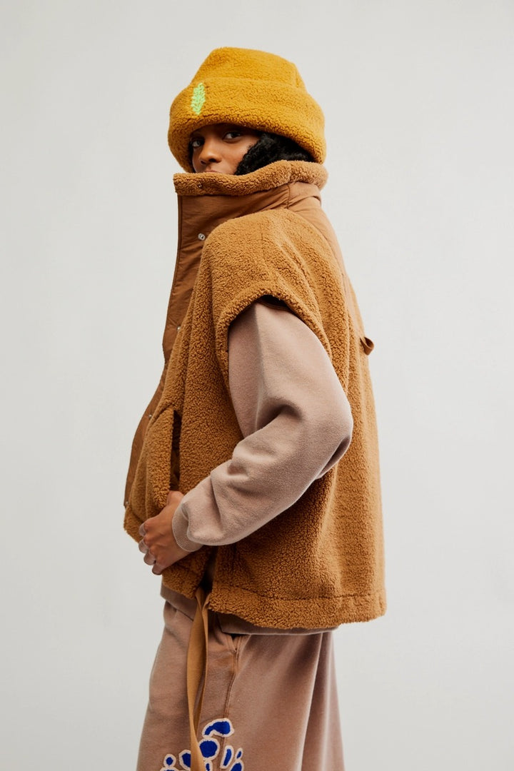 Free People Movement - Scout It Out Vest in Twig