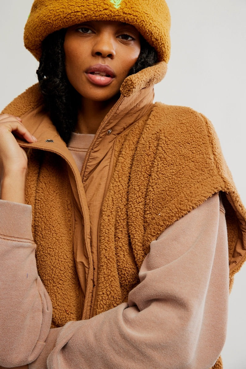 Free People Movement - Scout It Out Vest in Twig