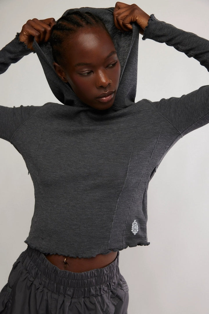 Free People Movement - Breathe Easy Layer in Black