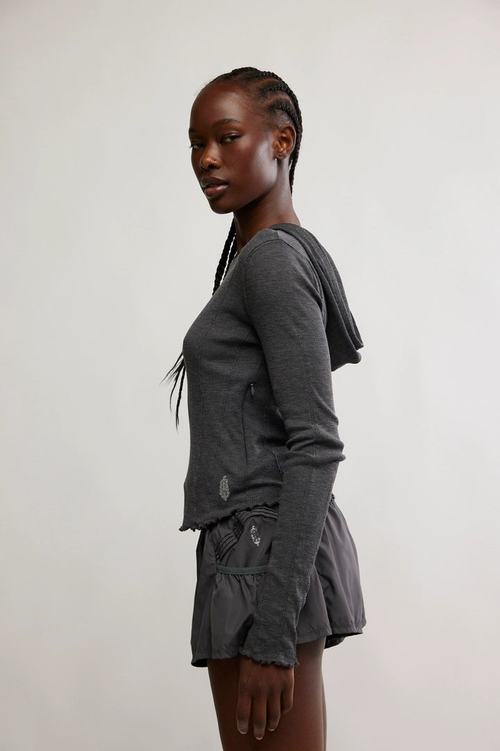 Free People Movement - Breathe Easy Layer in Black