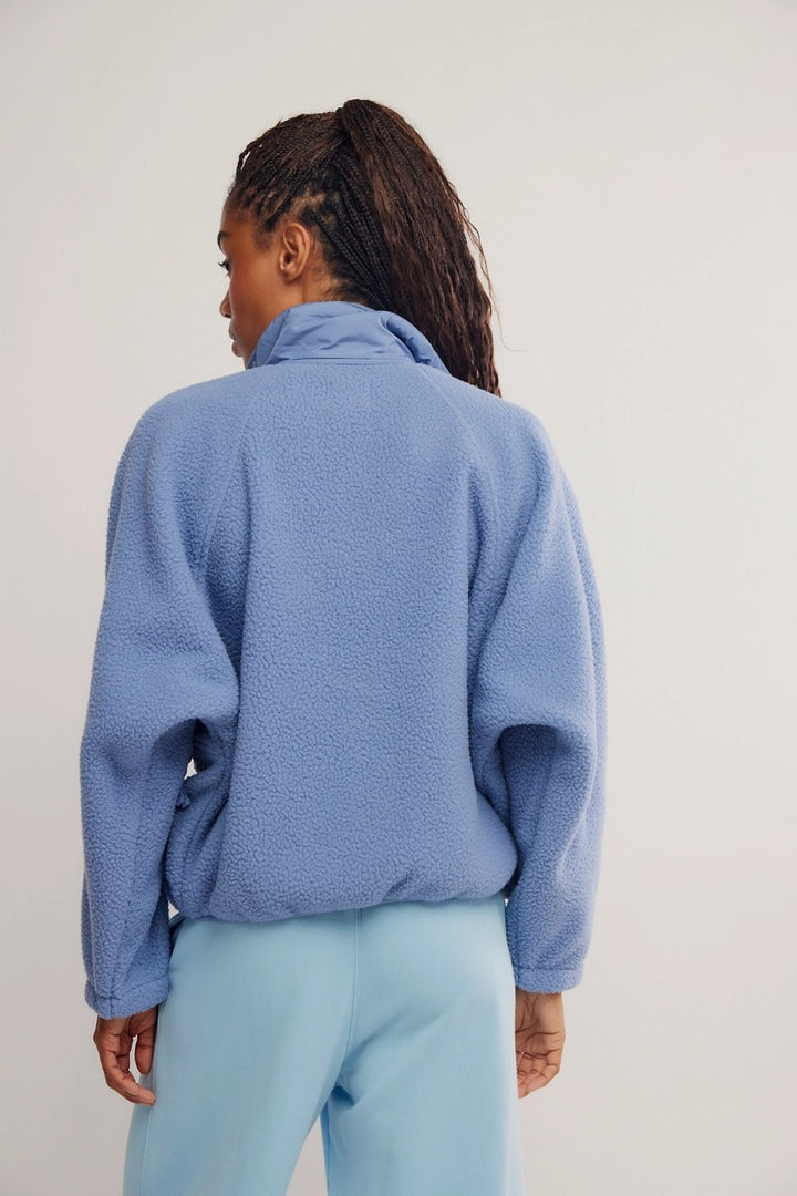 Free People Movement - Hit The Slopes Fleece Jacket in Wild Wind
