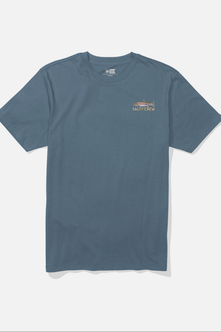 Salty Crew - Trout Mount Short Sleeve Tee in Slate