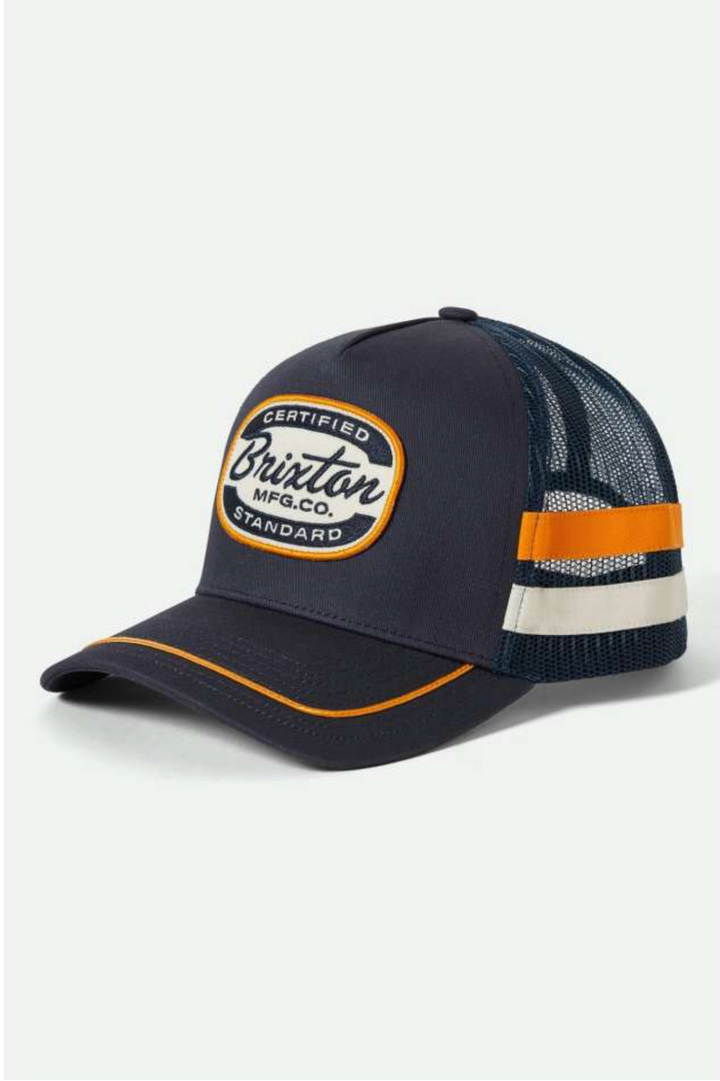 Brixton - Copley Netplus Trucker Hat in Navy
