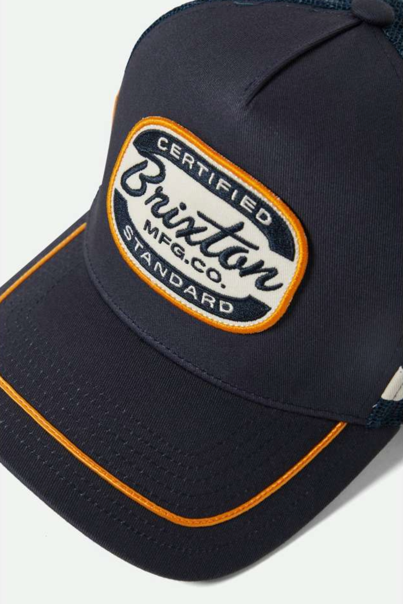Brixton - Copley Netplus Trucker Hat in Navy