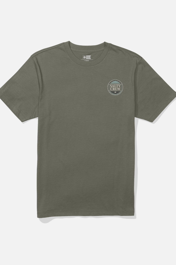 Salty Crew - Simple Fade Short Sleeve Tee Dusty Olive