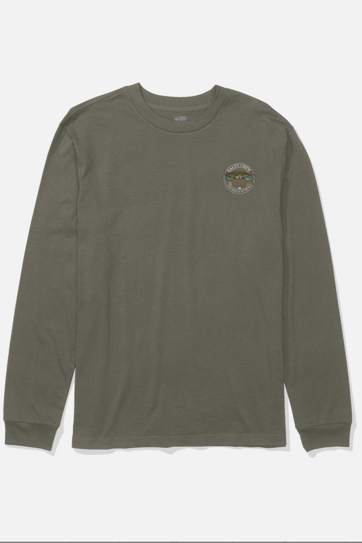 Salty Crew - Jimmy Long Sleeve Tee in Dusty Olive