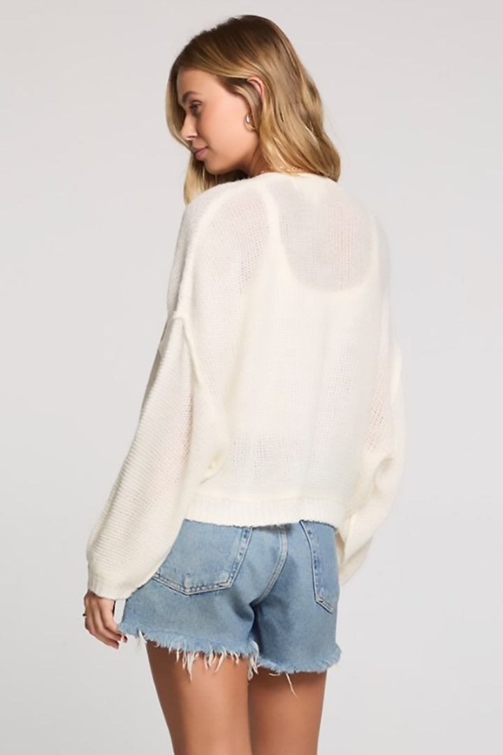 Saltwater LUXE - Aden Sweater in Salt