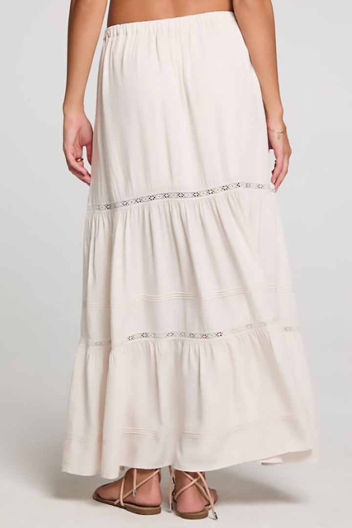 Saltwater LUXE - Jaycee Midi Skirt in Salt