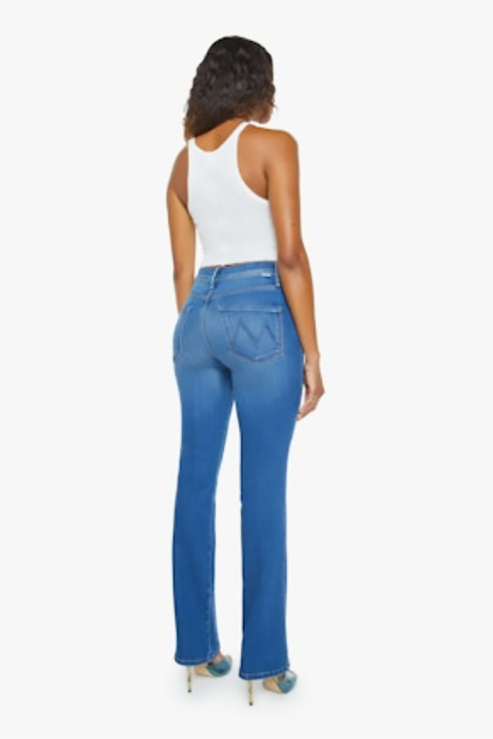 Mother Denim - Mid Rise Smokin Double Sneak in Nip It In The Bud