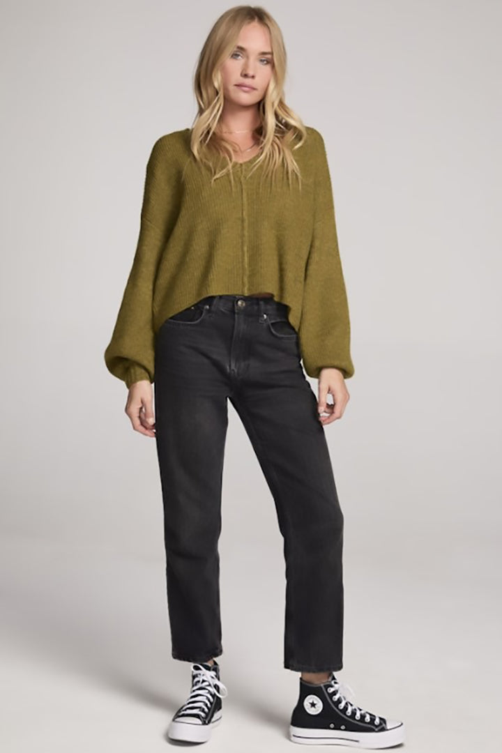Saltwater LUXE - Sofiya Sweater in Olive