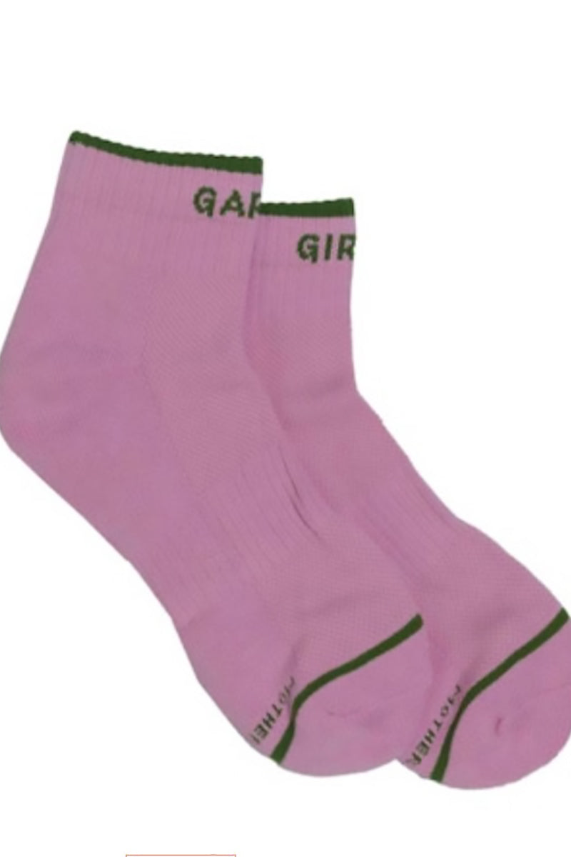 Mother Denim - Baby Steps Ankle in Pink Garden Girl