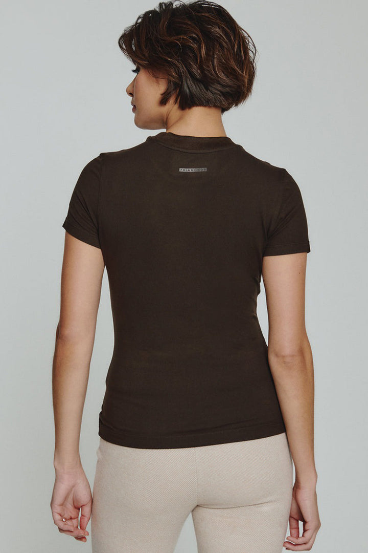 7DIAMONDS - Core™ Crew Neck Tee in Mocha