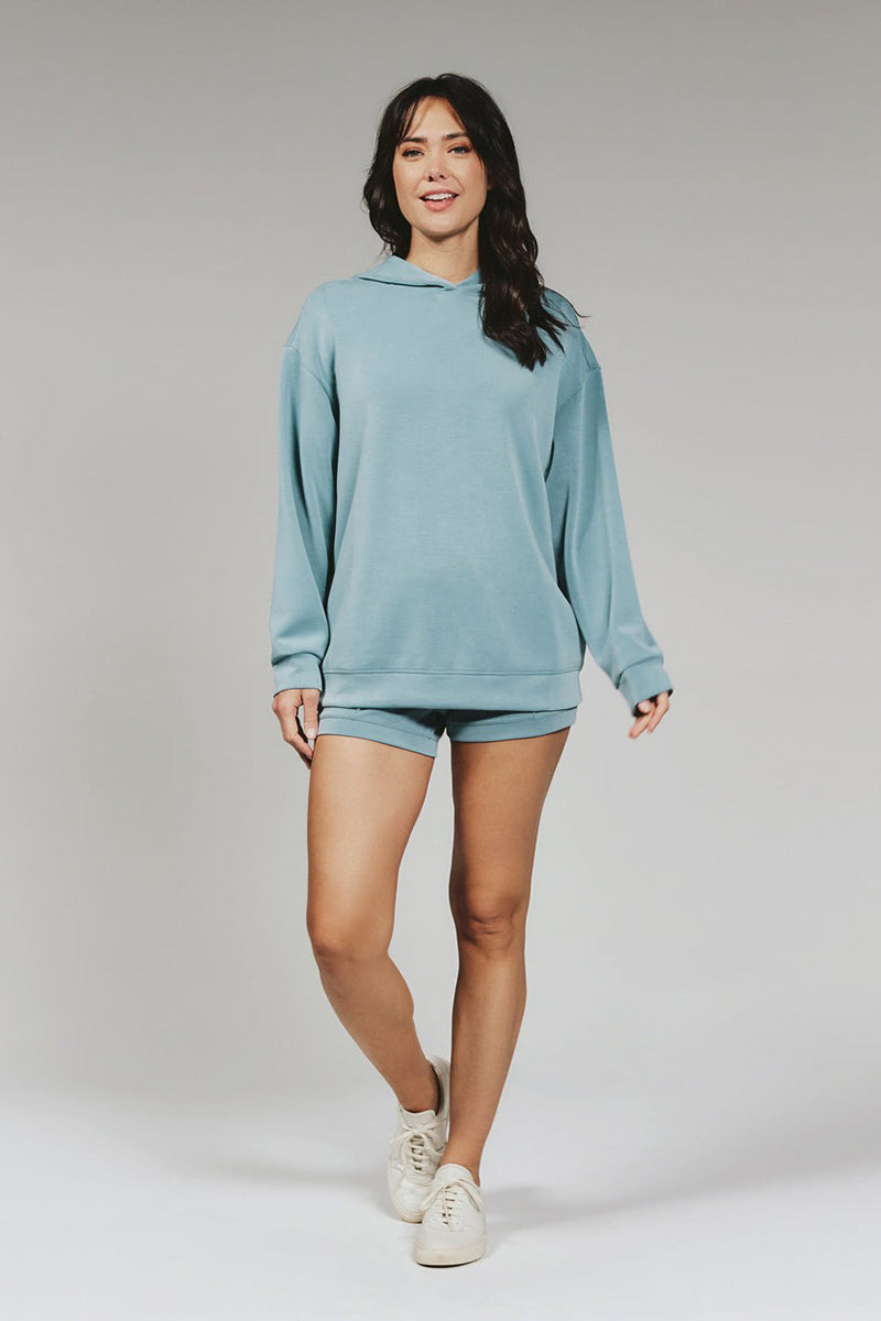 7DIAMONDS - REV™ Boyfriend Hoodie in Ocean