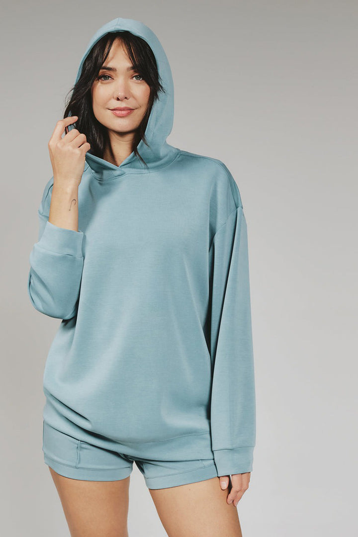 7DIAMONDS - REV™ Boyfriend Hoodie in Ocean