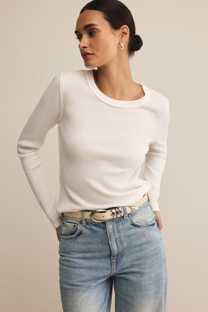 Z Supply - Arlet Mini Thermal Top in White