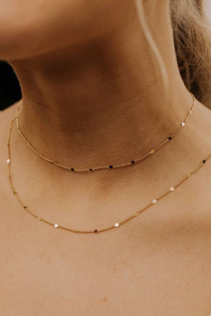 Mauve Jewelry Co. - Nora Gold Filled Necklace - 16in