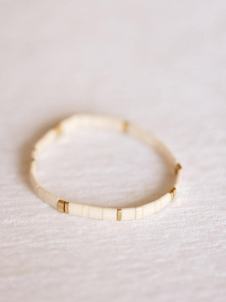 Coast and Cove - Coconut - Tila Bracelet