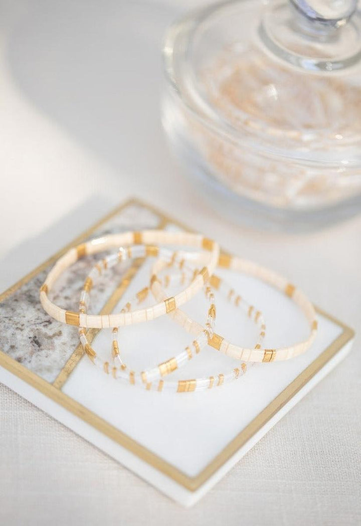Coast and Cove - Coconut - Tila Bracelet