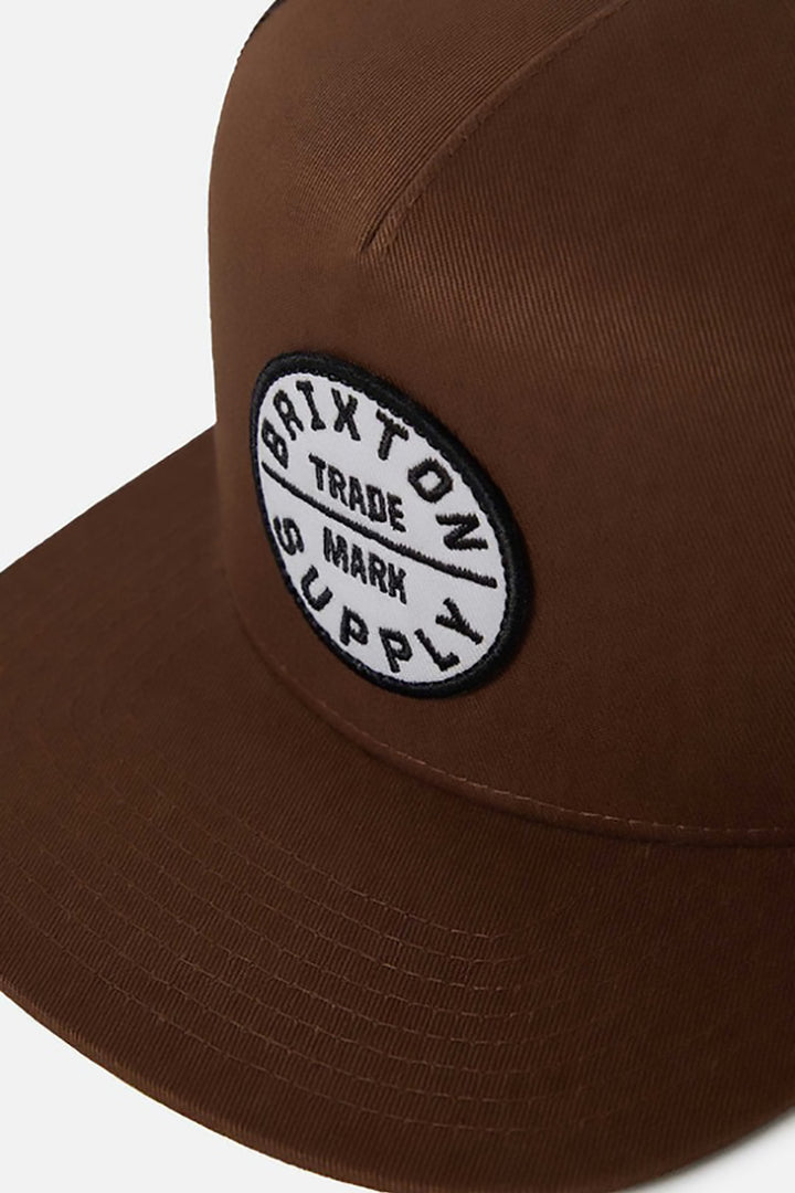Brixton - Oath Trucker Hat in Pinecone Brown/Pinecone Brown