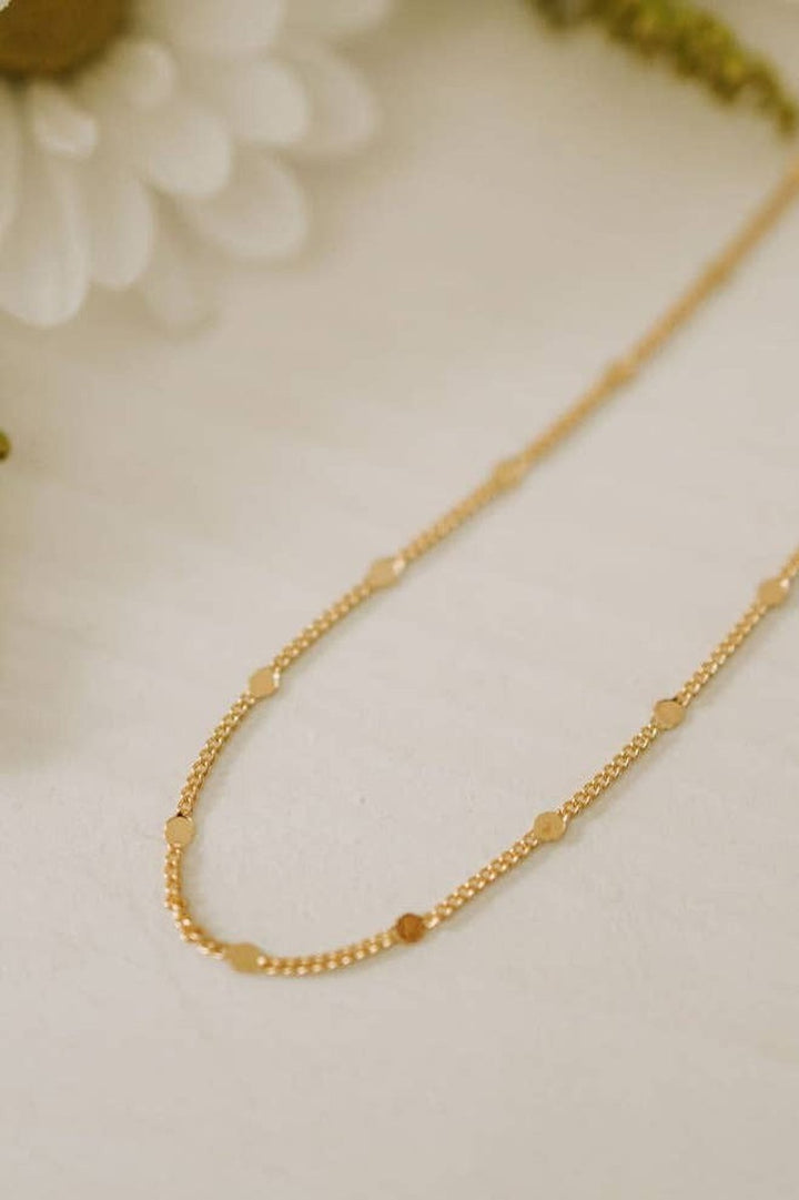 Mauve Jewelry Co. - Nora Gold Filled Necklace - 16in