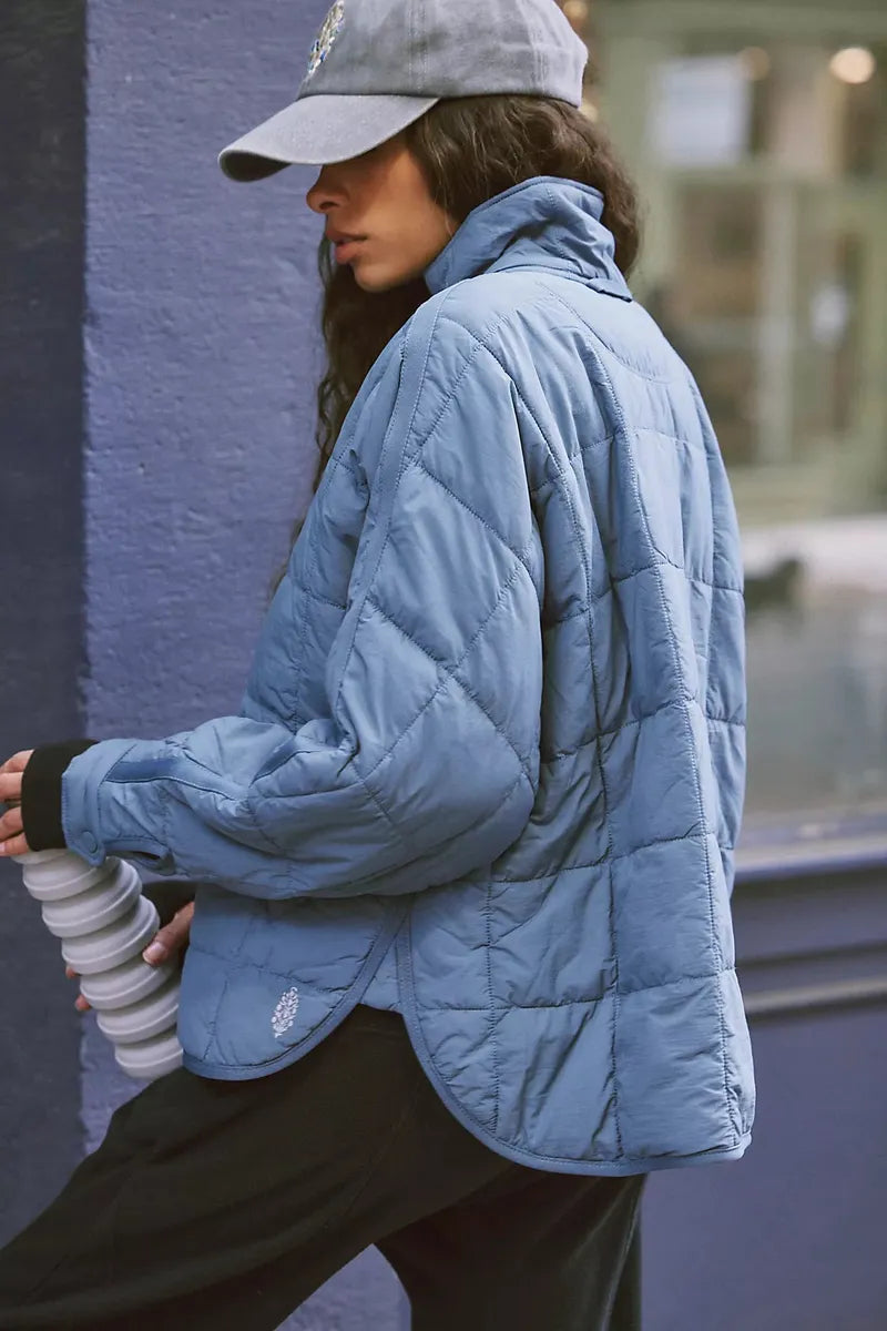 Free People Movement - Pippa Packable Puffer Jacket in Skyline