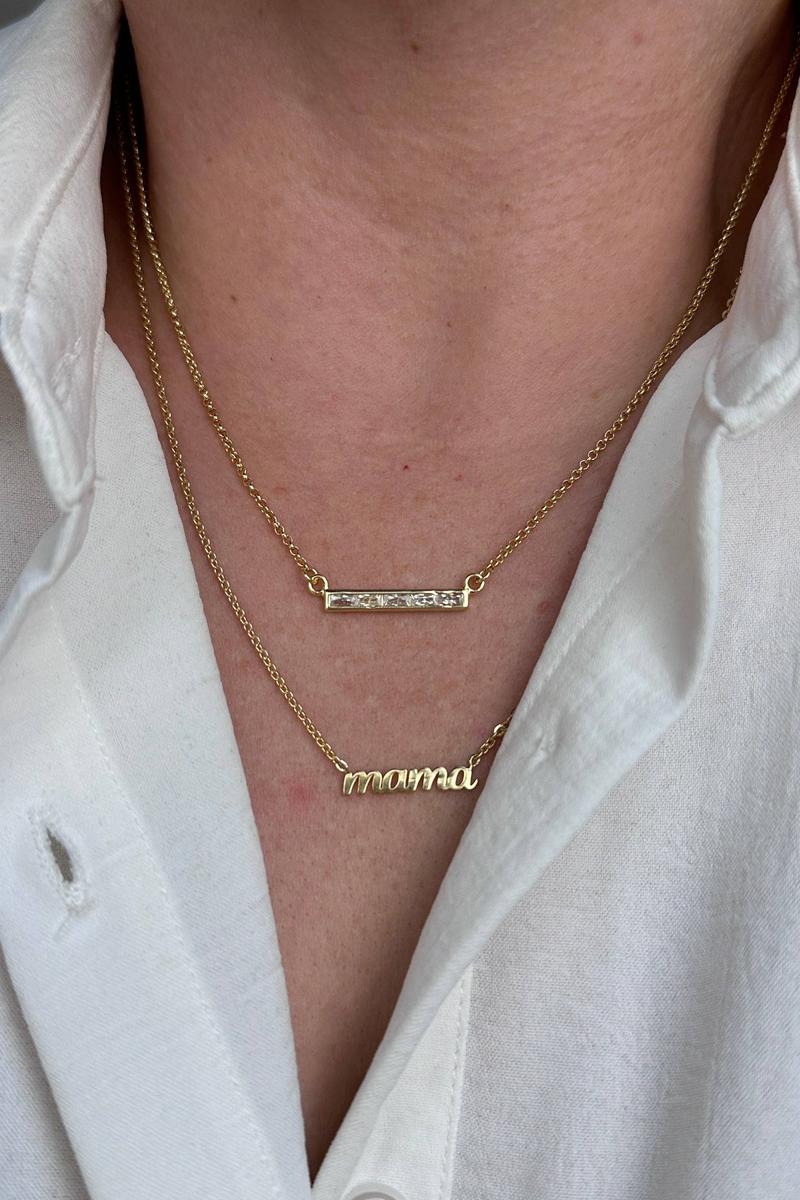 GoldFi - 18k Gold Filled Mama Necklace