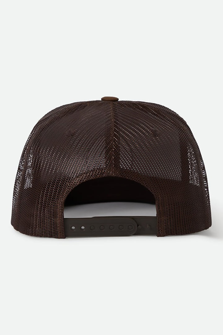 Brixton - Oath Trucker Hat in Pinecone Brown/Pinecone Brown