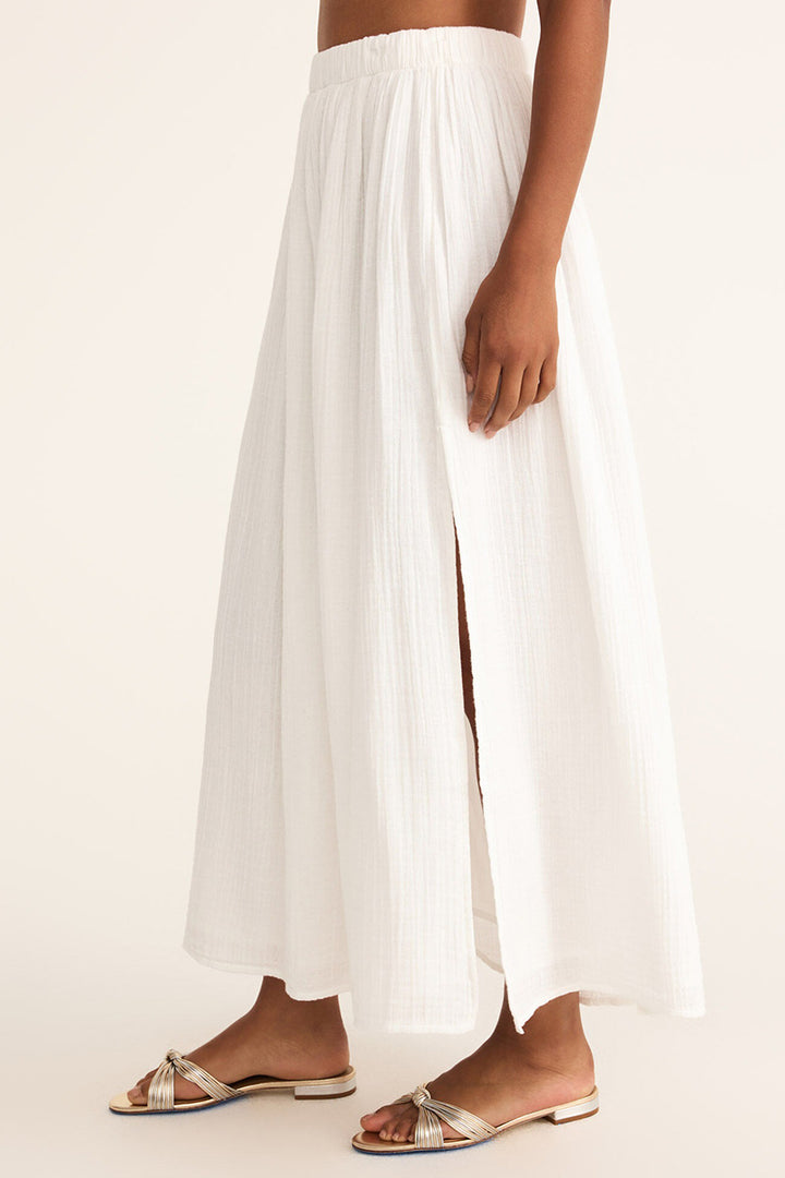Z Supply - Reina Airy Skirt in White